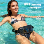 Waterproof Waist Bag, Passport Wallet Tote, IPX8 Waterproof Rating, - Image 2