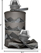 HydraPak Stow Collapsible Water Bottle – 350ml, 1L – Ultralight, Leak-Proof - Image 7