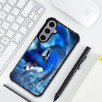 for Samsung Galaxy S24 S25 Case, Snowy Mountain Fox Lake Pattern Graphic Design - Image 7