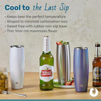 SNOWFOX Insulated Beer Glass, Premium Vacuum Insulated Stainless Steel - Image 3
