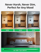 Bojim Rechargeable Motion Sensor Wireless Closet Ceiling Light 6000mAh Battery - Image 7