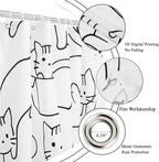 Cat Shower Curtain - Image 5