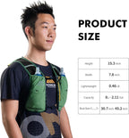 AONIJIE Running Hydration Vest for Men & Women, 8L Hydration Backpack, - Image 2