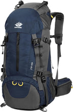 WoneNice 50L Waterproof Hiking Backpack by WoneNice