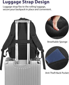 MATEIN 17 Inch Work Laptop Backpack, Large College Computer Bookbag - Image 3