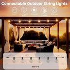 RTTY 300 FT Outdoor String Lights Patio Light - Image 2
