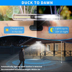Clip On Solar Motion Lights Outdoor Waterproof, 2 Pack Motion Sensor Outdoor - Image 3