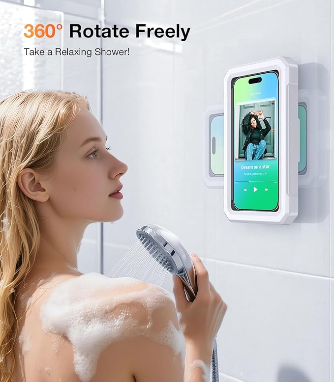 Coolpow Shower Phone Holder Waterproof Phone Holder - Image 4