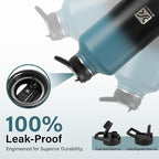 DYSANKY 64 oz Insulated Water Bottle | Thickened Stainless Steel Water Jug - Image 5