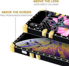 Compatible with iPhone XR Case, Praying Cross Hands Luxury Golden Decoration - Image 7