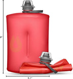 HydraPak Stow Collapsible Water Bottle – 350ml, 1L – Ultralight, Leak-Proof - Image 7