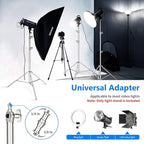 Neewer 118"/3m Stainless Steel Light Stand, Spring Cushioned Heavy Duty - Image 5