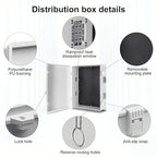 Namunanee Outdoor Electrical Junction Box, ABS Water Resistant Enclosure - Image 6