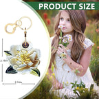 Leather Keychain Holder Case Compatible - Image 2