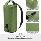 STOVER 5/10/25/30/40/55L Waterproof Dry Bag- Roll-Top Backpack w/Phone Case- - Image 3
