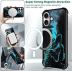 for iPhone 17 Case, for MagSafe Graphic Design for Girl Boy Soft Silicone Hard - Image 5