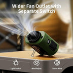 Socool 14500mAh Portable Waist Fan Clip on Belt 360 Rotation Wearable - Image 7