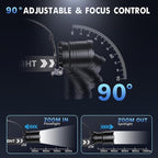 Super Bright Headlamp Rechargeable 99000 Lumens, 7 Modes Head Lamp, Zoomable - Image 6