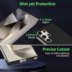 GRECAZO Slim Borderless for Samsung Galaxy S25 Ultra Phone Case 6.9" Ultra-Thin - Image 5