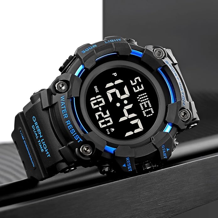 FANMIS Mens Military Multifunction Digital LED Watch Electronic Waterproof - Image 5