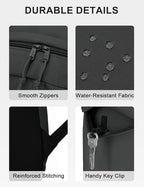 VASCHY Lightweight Backpack for School, Classic Basic Water Resistant Casual - Image 4