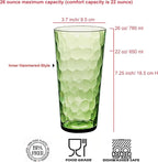 KOXIN-KARLU Mixed Drinkware 26-ounce Plastic Tumbler Acrylic Water Glasses - Image 2