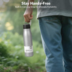 17 oz Stainless Steel Water Bottle Double Wall Vacuum Insulated Kids Wide Mouth - Image 5