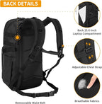 HUNTVP Tactical Backpack for Men 35L Military Backpack MOLLE 1000D Army Daypack - Image 3