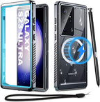 for Samsung Galaxy S23 Ultra Waterproof Case by Haireca