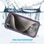 Lanhiem for iPhone 15 Pro Max Case, IP68 Waterproof Dustproof Shockproof Cases - Image 2
