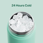 Kids Insulated Water Bottle - 12oz Stainless Steel Water Bottle with Dual Spouts - Image 4
