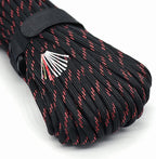 PSKOOK Survival Paracord Parachute Fire Cord Survival Ropes Red Tinder Cord PE by PSKOOK