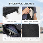 INOXTO Running Hydration Vest Backpack, Lightweight Insulated Pack - Image 6
