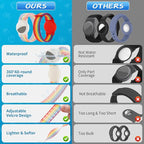 Waterproof Bracelet for Airtag Kids 2 Pack, Soft Nylon Hidden Air Tag Wristband - Image 3