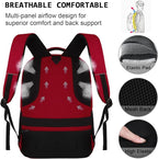 Volher Laptop Backpack, Business Travel Anti Theft Slim Durable Laptops Backpack - Image 5