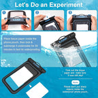 Waterproof Phone Pouch Floating 2 Pack, IP68 Dry Bag Compatible - Image 7