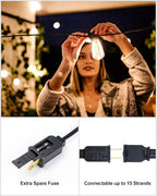 Lightdot 500FT Outdoor String Lights, LED Bistro String Lights - Image 6
