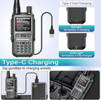 Baofeng Radio UV-5R Mini Ham Radio Long Range Two Way Radio NOAA Weather Radio - Image 6