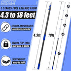 4.3-18ft Telescopic Extension Pole - Image 2