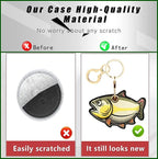 BORKUANA Leather Keychain Holder Case Compatible - Image 4