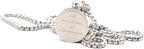 Engraved Compass Necklace, Navigation Compass Necklace - Image 4