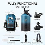 RAYMYLO 128oz Insulated Water Bottle, Triple Wall Vacuum Stainless Steel Water - Image 7