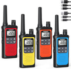 NXGKET Walkie Talkies for Adults Long Rang NOAA Weather Alerts, Rechargeable by NXGKET