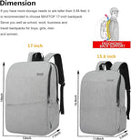MAXTOP Deep Storage Laptop Backpack Business Anti-theft Backpacks College - Image 5