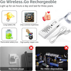 6 Pack Rechargeable Fairy Lights - Image 5