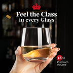 Vivocci Unbreakable Plastic Stemless Wine Glasses 12. 5 oz | 100% Tritan Heavy - Image 7