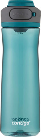 Contigo AUTOSEAL Cortland 24oz Water Bottle BPA-Free Plastic Spill Leak-Proof - Image 5
