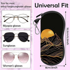 Glasses Case Sunglasses Eyeglass Soft Case Zipper Light Neoprene Pouch - Image 2