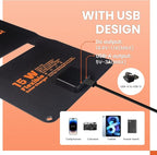 FlexSolar 15W Foldable Solar Panel Trickle Charger Maintainer Kits - 12V DC & - Image 6