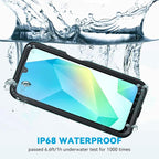 Lanhiem for Samsung Galaxy A16 5G Case, IP68 Waterproof Dustproof, Built-in - Image 2